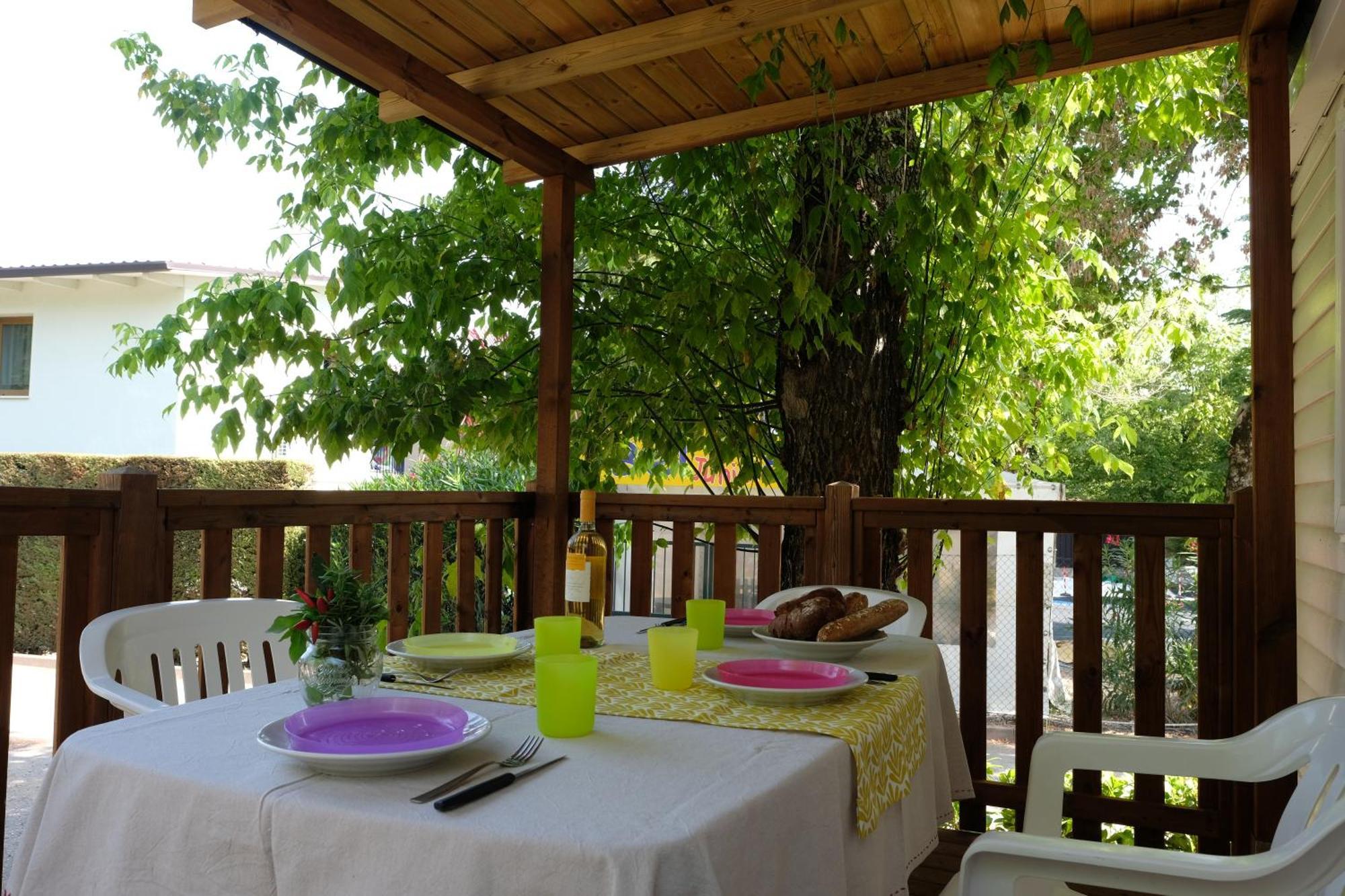 Happy Camp Mobile Homes In Camping Amadria Park Camping Trogir セゲット・ヴラニツァ エクステリア 写真