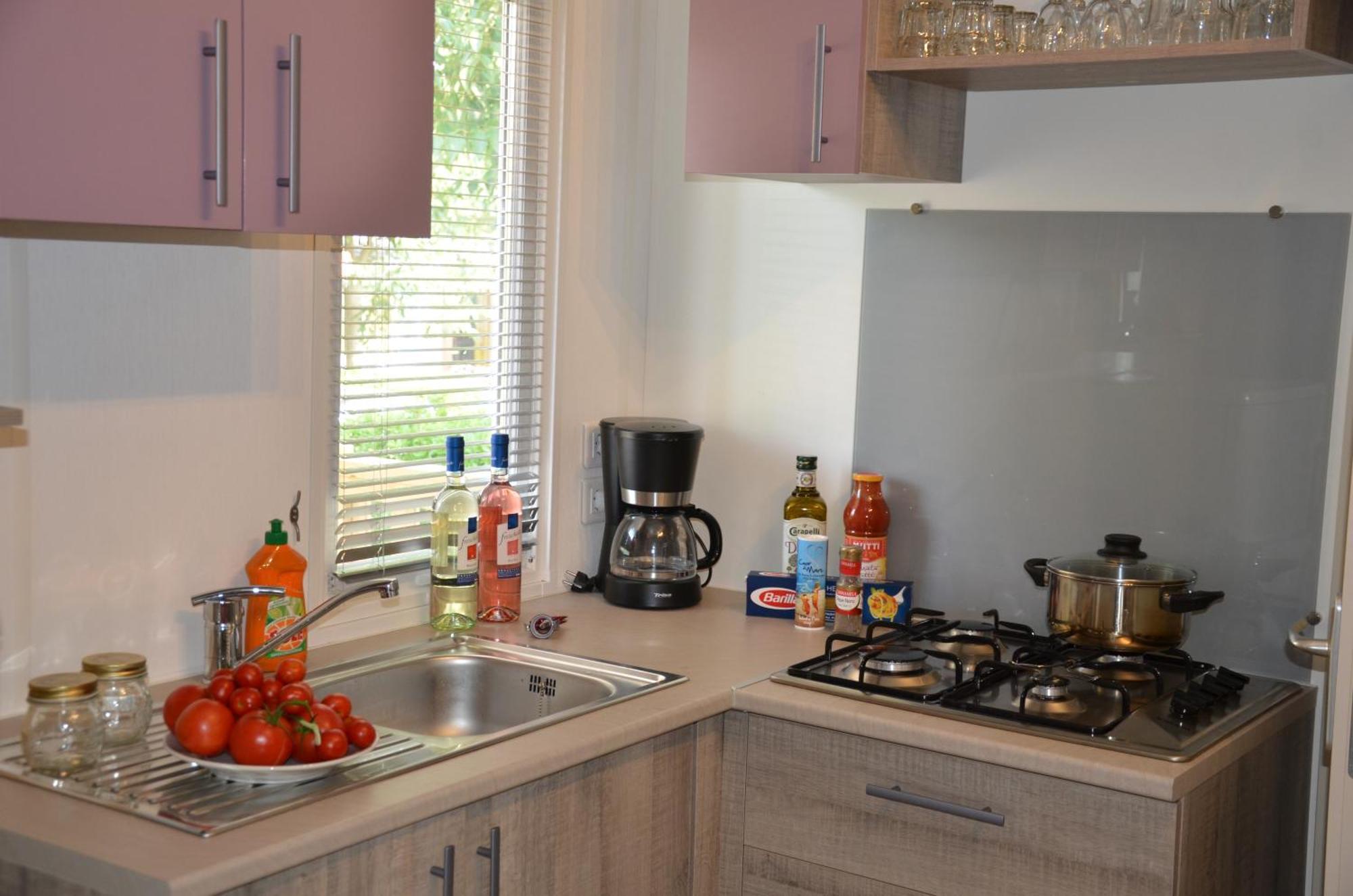 Happy Camp Mobile Homes In Camping Amadria Park Camping Trogir セゲット・ヴラニツァ エクステリア 写真